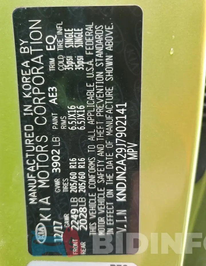 KNDJN2A29J7902141 Photo# 12
