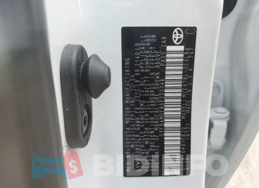 5YFB4MDE8SP253148 Photo# 12