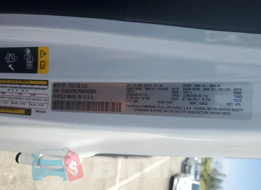1C4RJXR67RW242301 Photo# 13