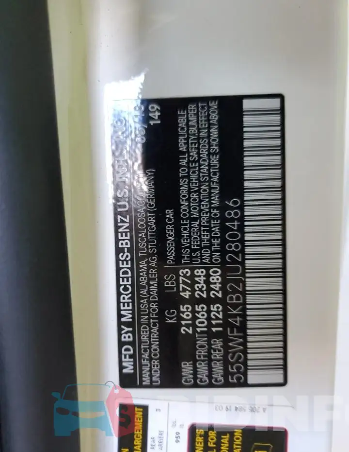 55SWF4KB2JU280486 Photo# 12