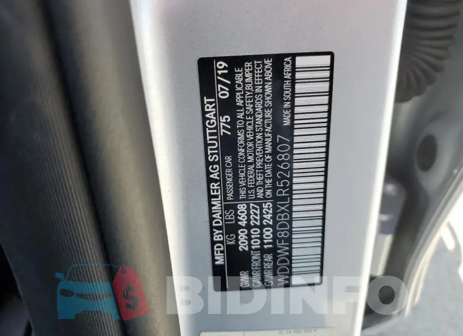 WDDWF8DBXLR526807 Photo# 12