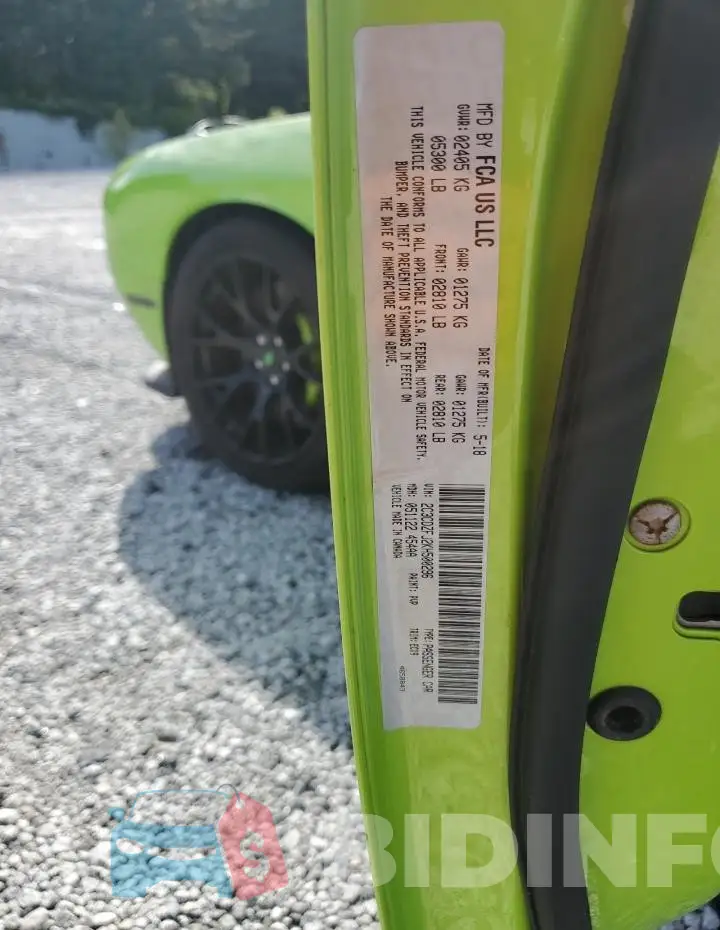 2C3CDZFJ2KH500296 Photo# 12