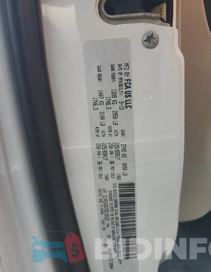 2C4RDGBG7GR139167 Photo# 13