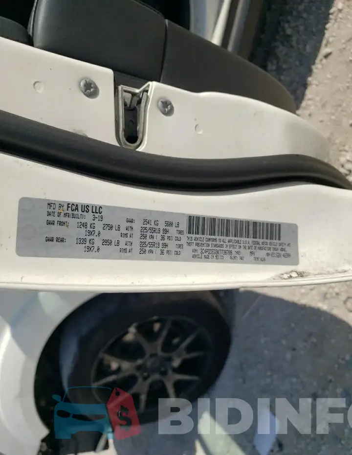 3C4PDDEG9KT738708 Photo# 13