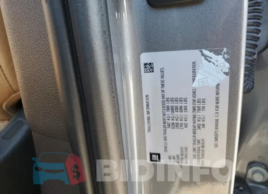 1GYS4FKL3MR158528 Photo# 13