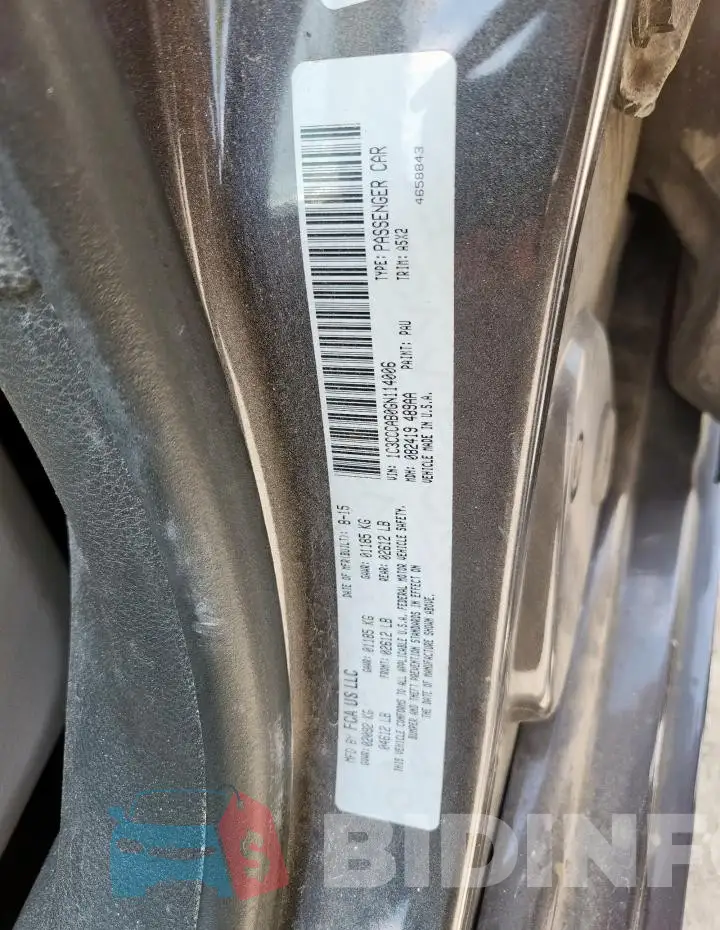 1C3CCCAB0GN114006 Photo# 13