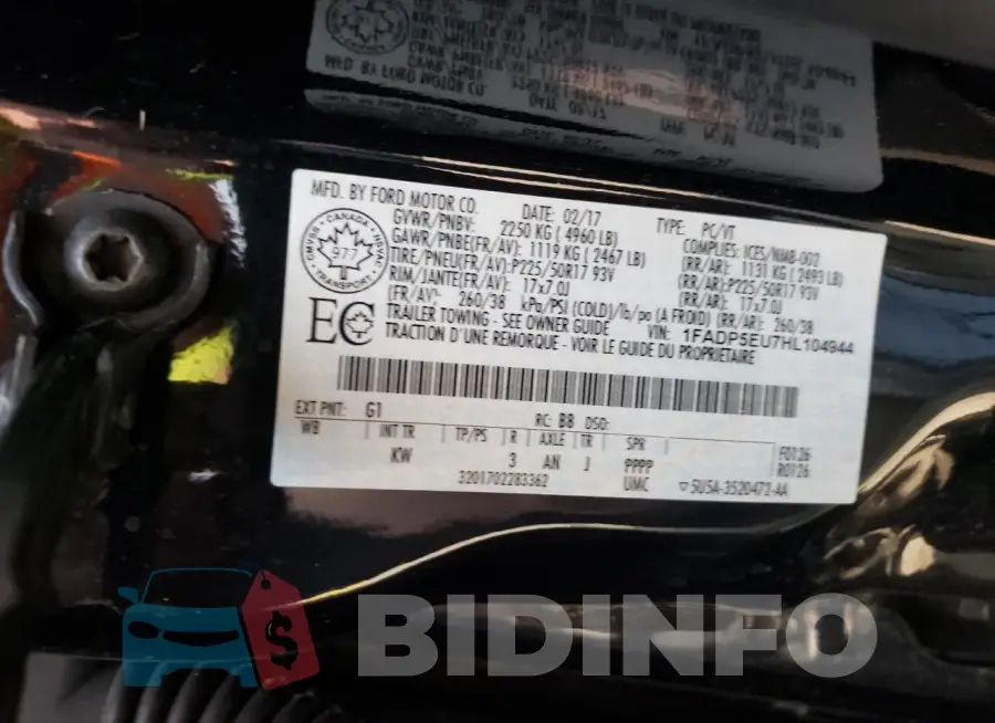 1FADP5EU7HL104944 Photo# 12