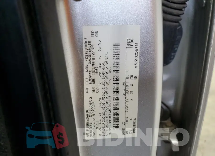 1FT7W2BT1JEB64068 Photo# 12