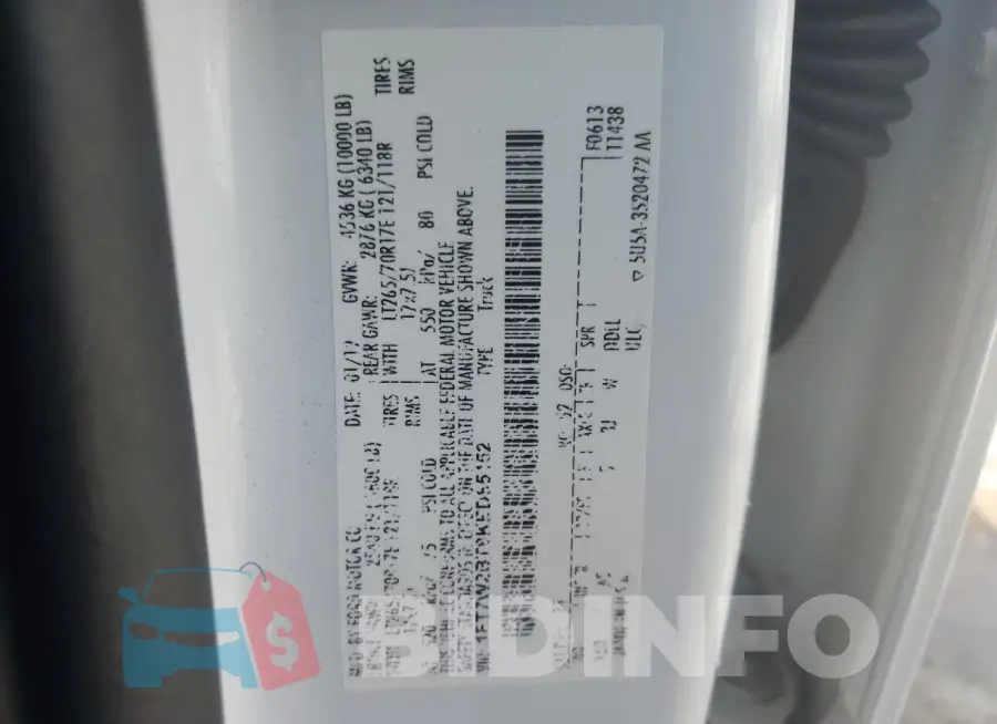 1FT7W2BT8KED85152 Photo# 13