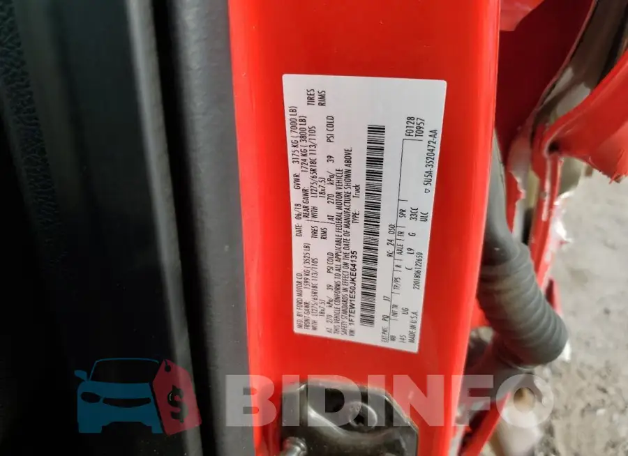 1FTEW1E50JKE64135 Photo# 12