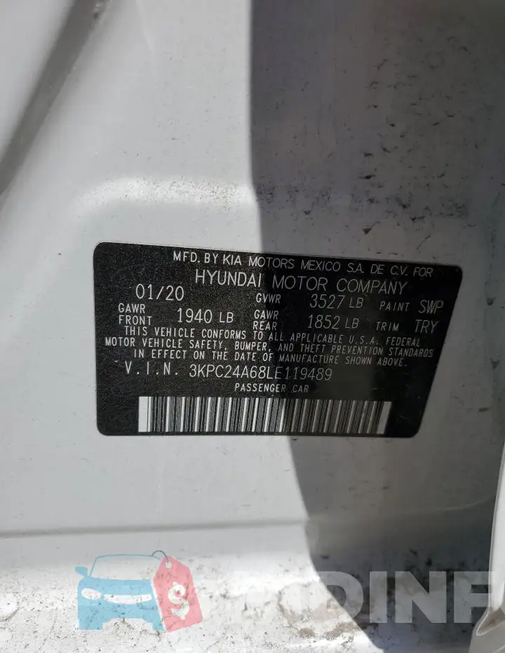 3KPC24A68LE119489 Photo# 13