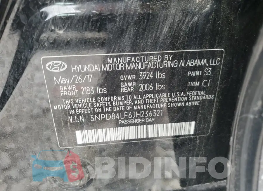 5NPD84LF6JH236321 Photo# 12