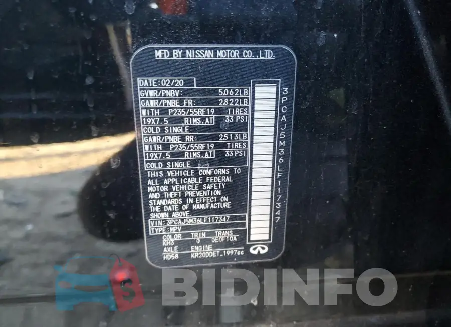 3PCAJ5M36LF117347 Photo# 13