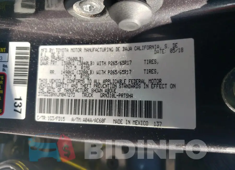 3TMDZ5BNXJM047273 Photo# 12
