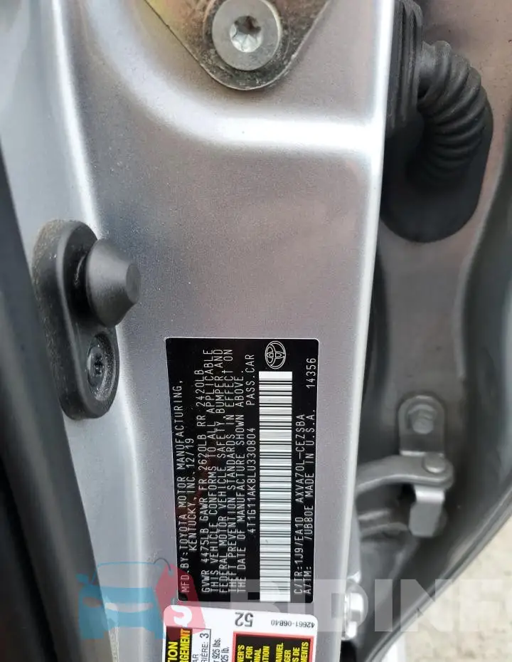 4T1G11AK8LU330804 Photo# 12