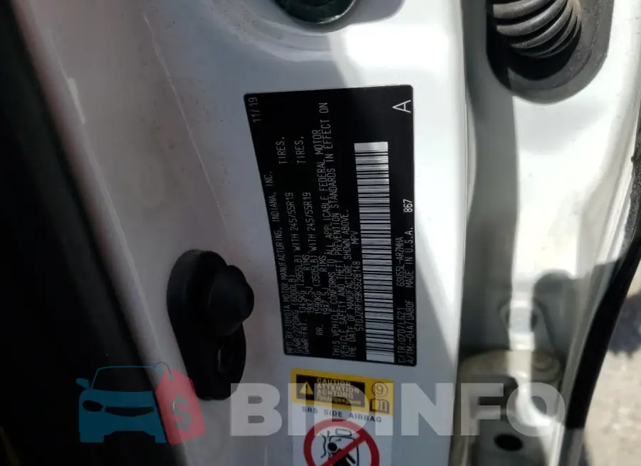 5TDJZRFH9KS628148 Photo# 13