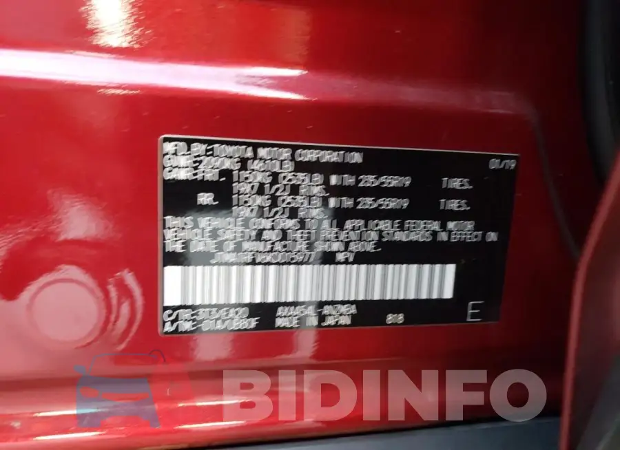 JTMA1RFV6KD015977 Photo# 13