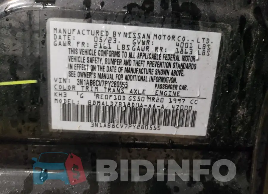 3N1AB8CV7PY280555 Photo# 12