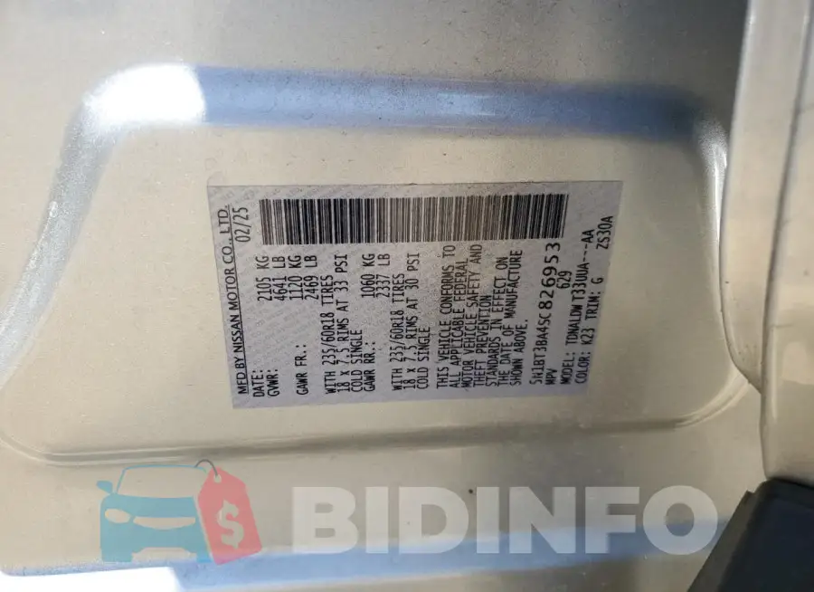 5N1BT3BA4SC826953 Photo# 14