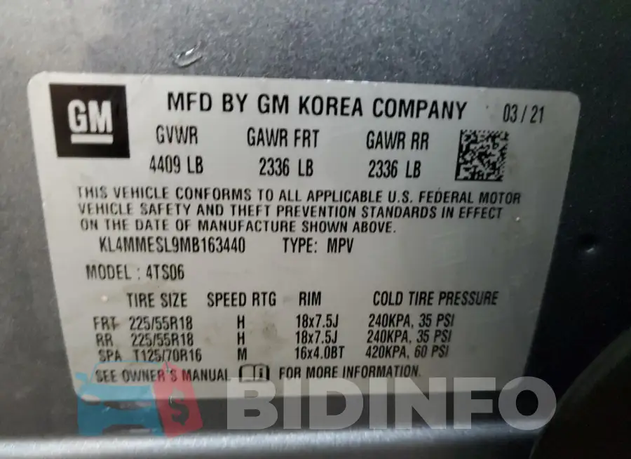 KL4MMESL9MB163440 Photo# 13