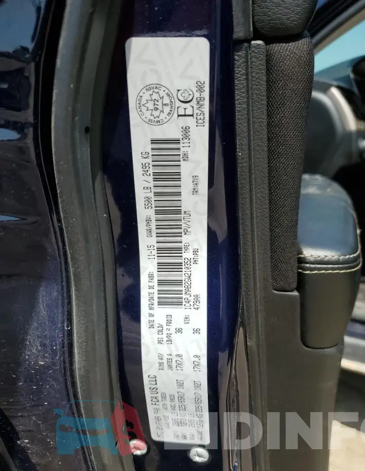 1C4PJMAB2GW210352 Photo# 13