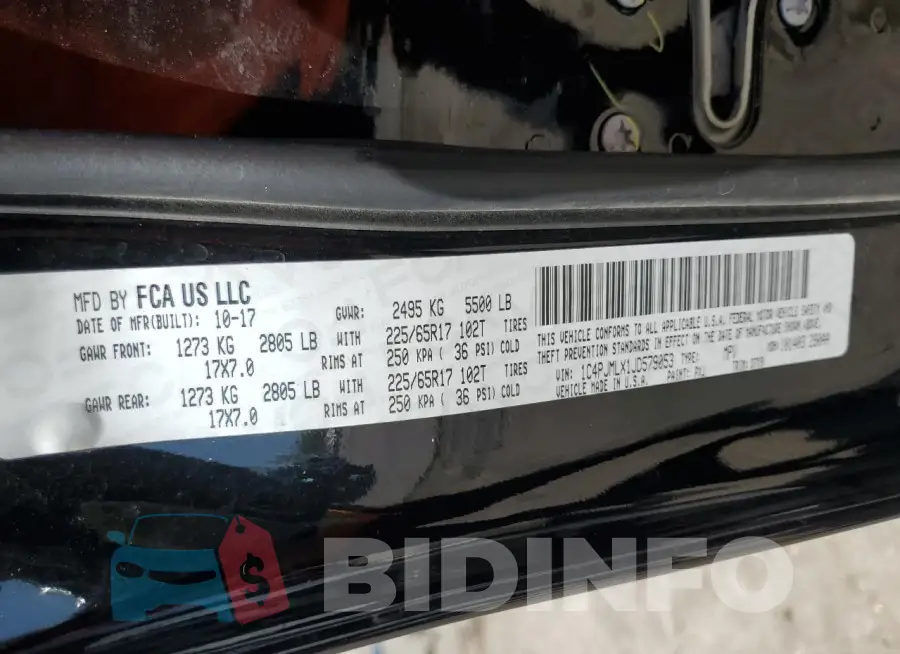1C4PJMLX1JD579053 Photo# 13