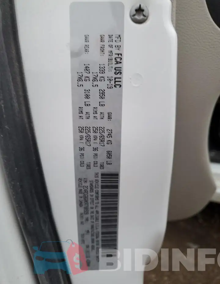 2C4RDGBG0KR780928 Photo# 13