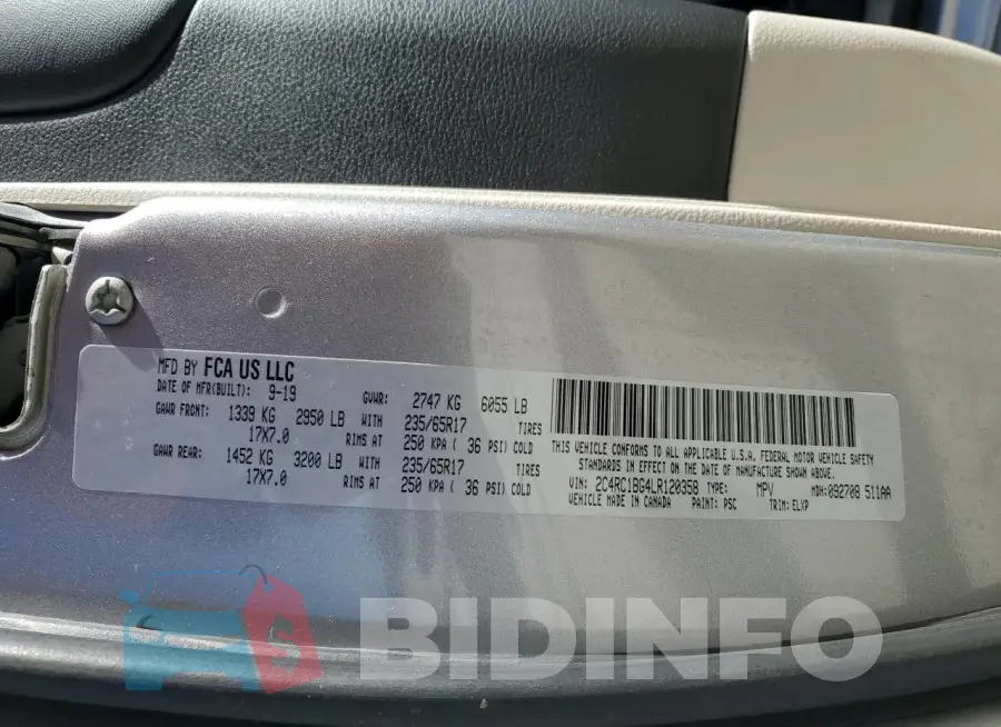 2C4RC1BG4LR120358 Photo# 13