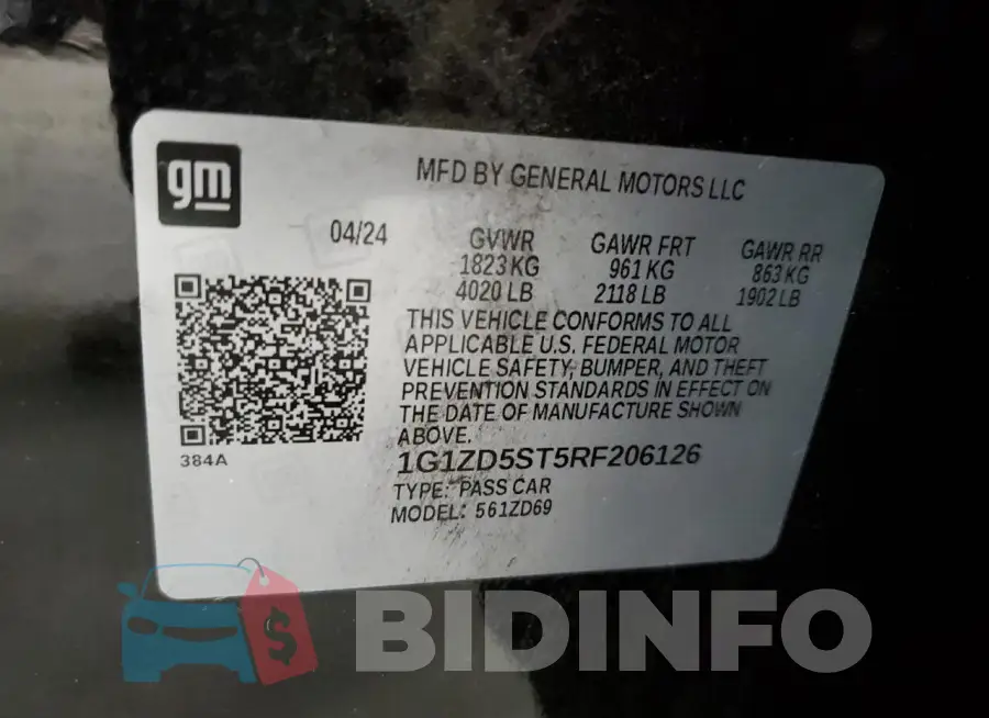 1G1ZD5ST5RF206126 Photo# 12