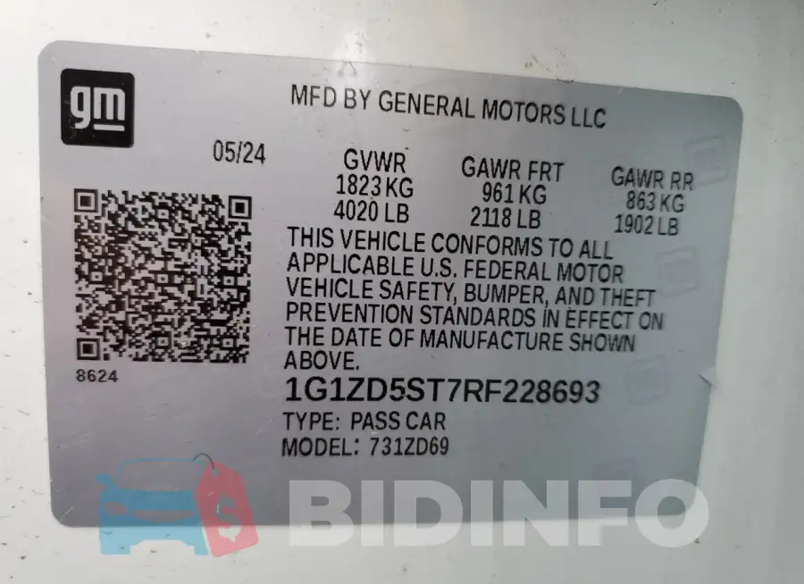 1G1ZD5ST7RF228693 Photo# 13