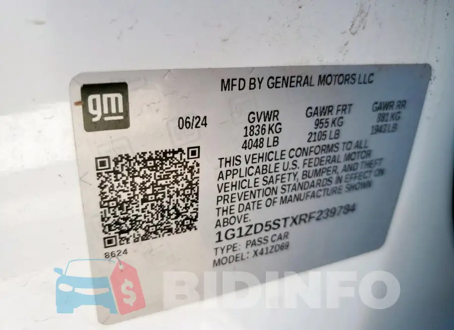 1G1ZD5STXRF239784 Photo# 12