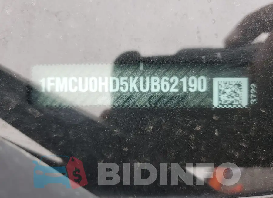 1FMCU0HD5KUB62190 Photo# 13