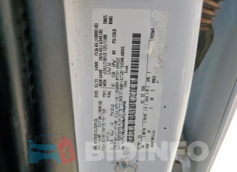 1FT7W2B69MEC89060 Photo# 12