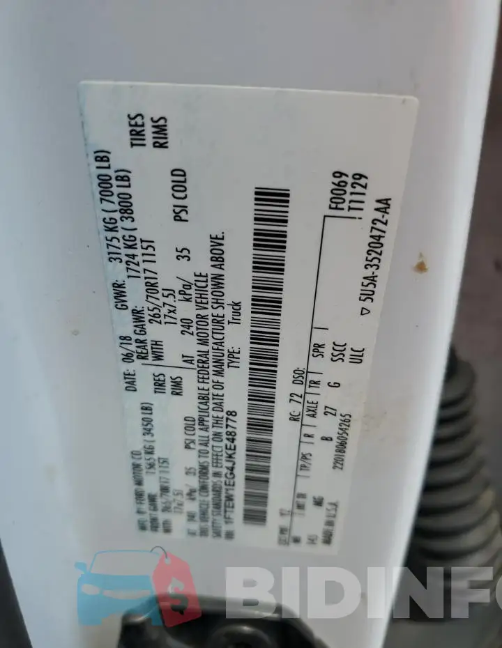 1FTEW1EG4JKE48778 Photo# 12