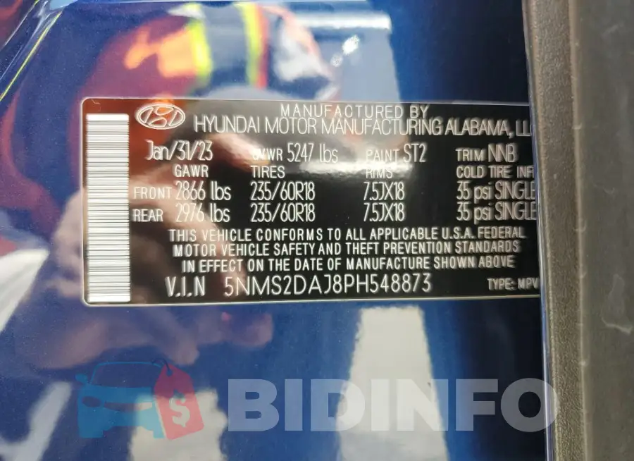 5NMS2DAJ8PH548873 Photo# 13