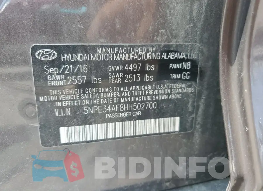 5NPE34AF8HH502700 Photo# 12