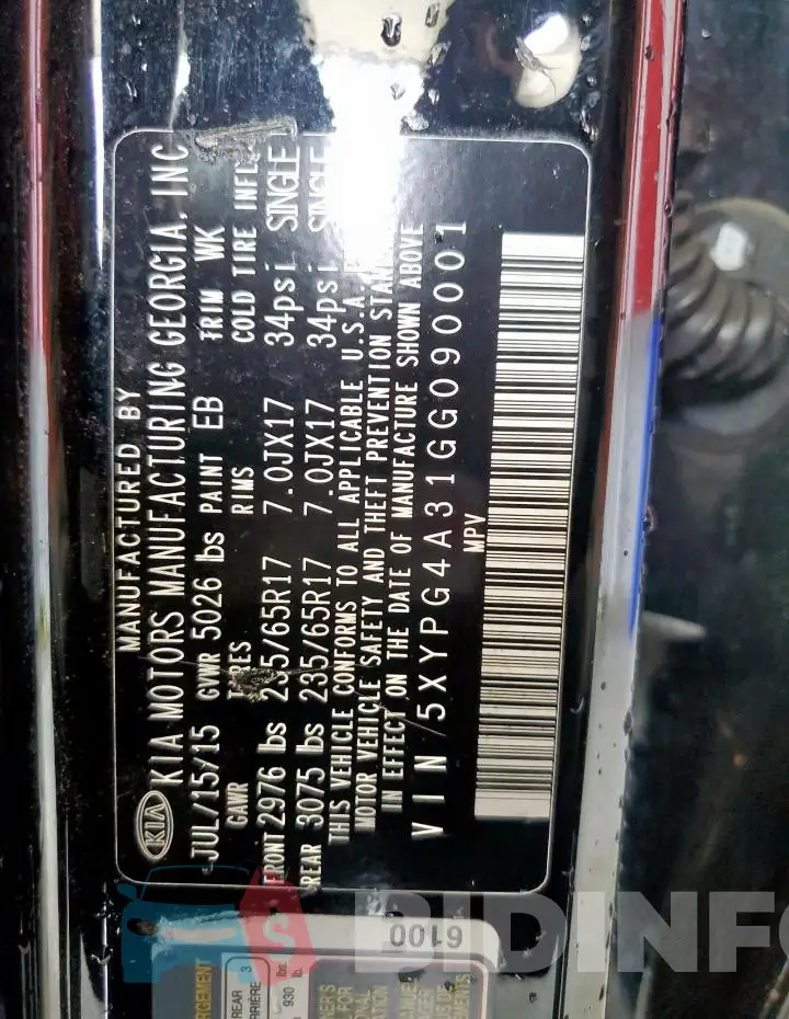 5XYPG4A31GG090001 Photo# 12