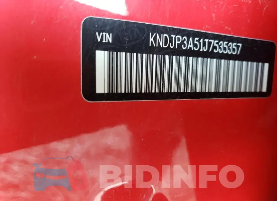 KNDJP3A51J7535357 Photo# 13