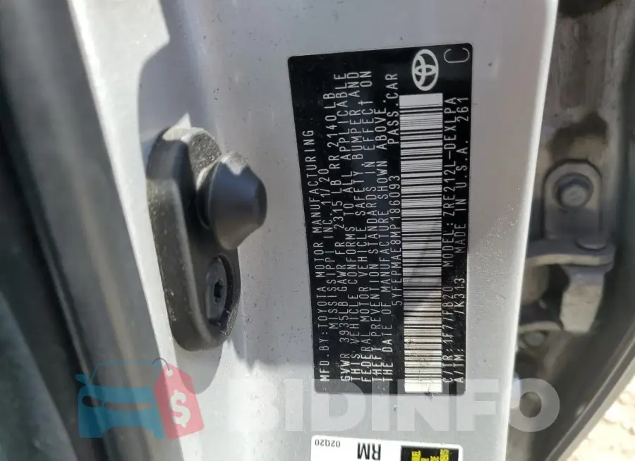 5YFEPMAE8MP186093 Photo# 12