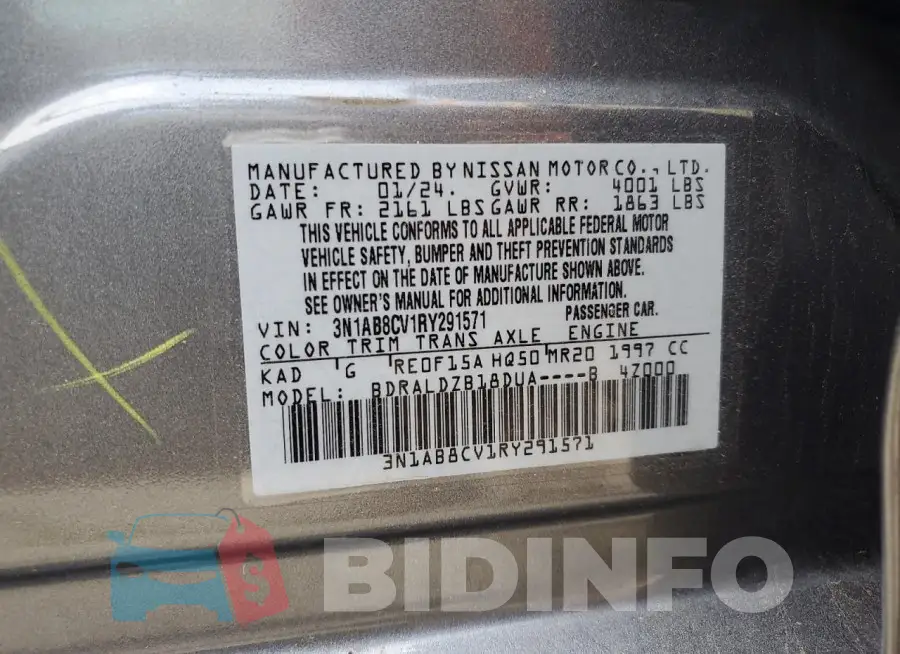 3N1AB8CV1RY291571 Photo# 12
