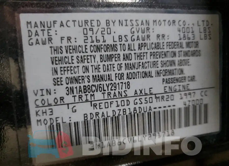 3N1AB8CV6LY291718 Photo# 12