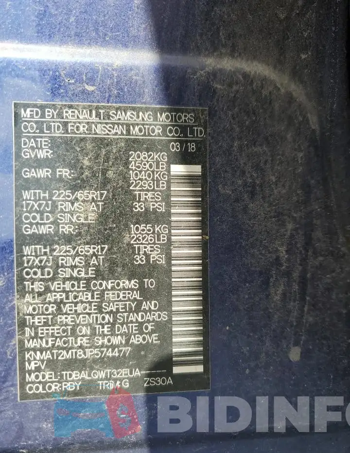 KNMAT2MT8JP574477 Photo# 13