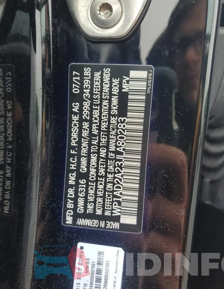 WP1AD2A23JLA80283 Photo# 13