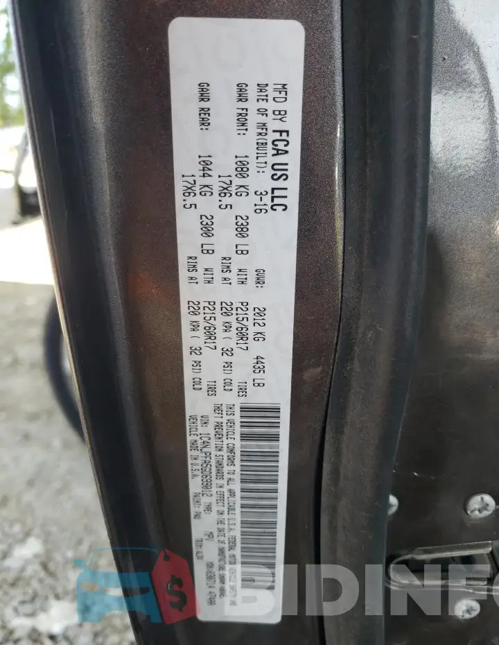 1C4NJPFA5GD699012 Photo# 14
