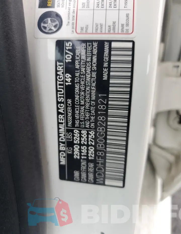 WDDHF8JB0GB281821 Photo# 13