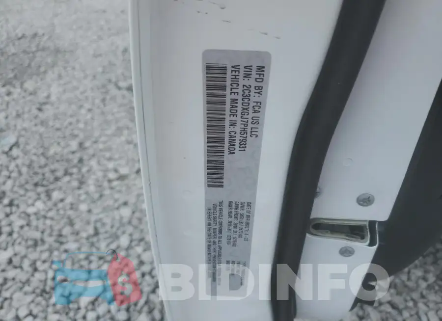 2C3CDXGJ7PH579331 Photo# 12