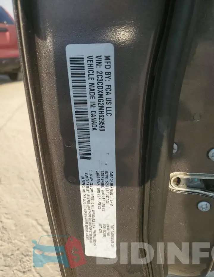 2C3CDXMG2MH629590 Photo# 13