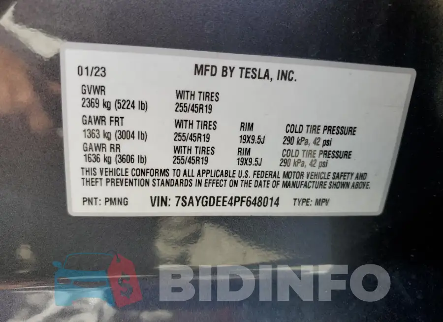 7SAYGDEE4PF648014 Photo# 14