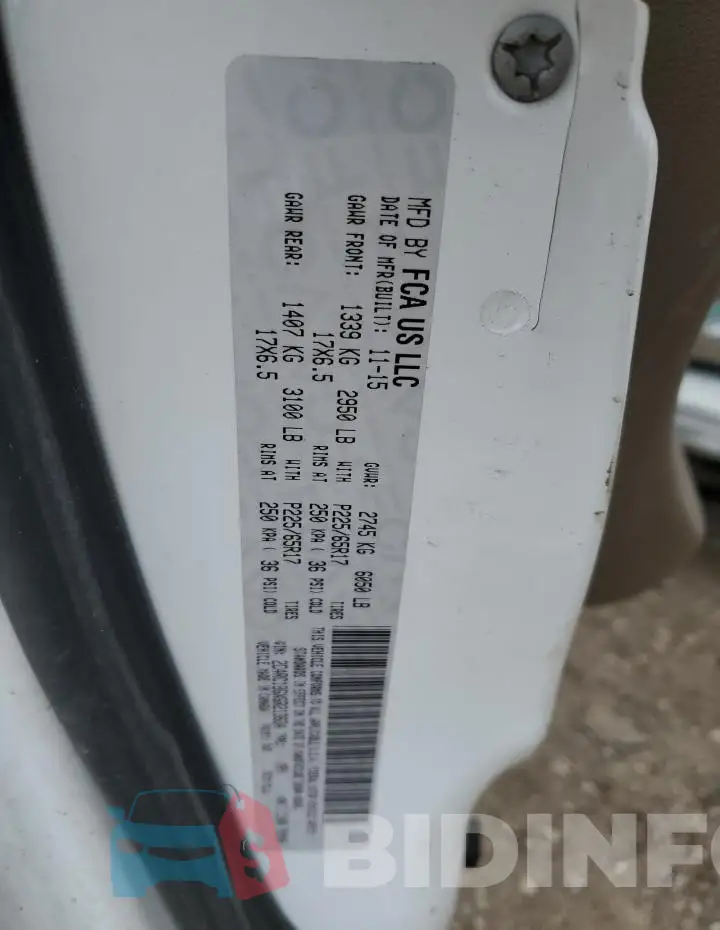2C4RC1BGXGR213634 Photo# 13
