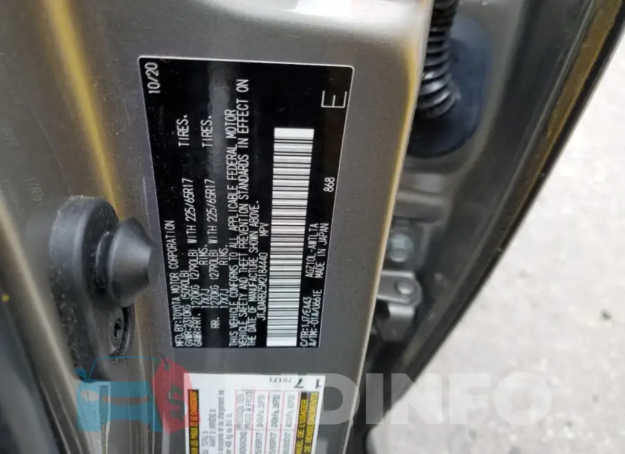 JTJDARBZ5M2184440 Photo# 13